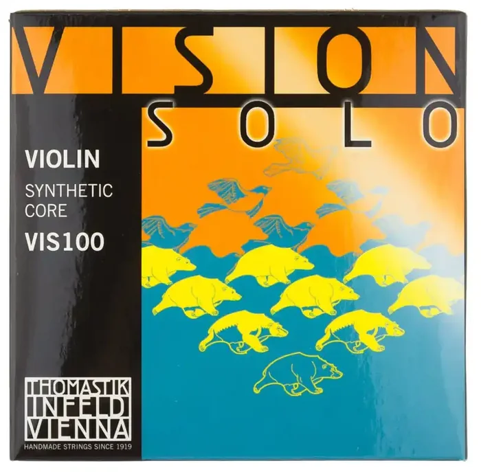 Thomastik Vision Solo VIS100 Violin 4/4 Medium Cordes pour instruments à cordes