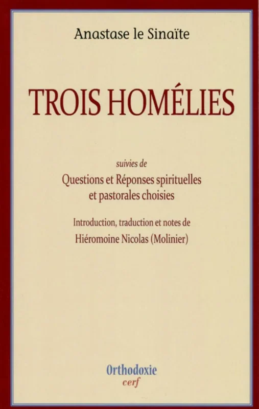 Trois homélies