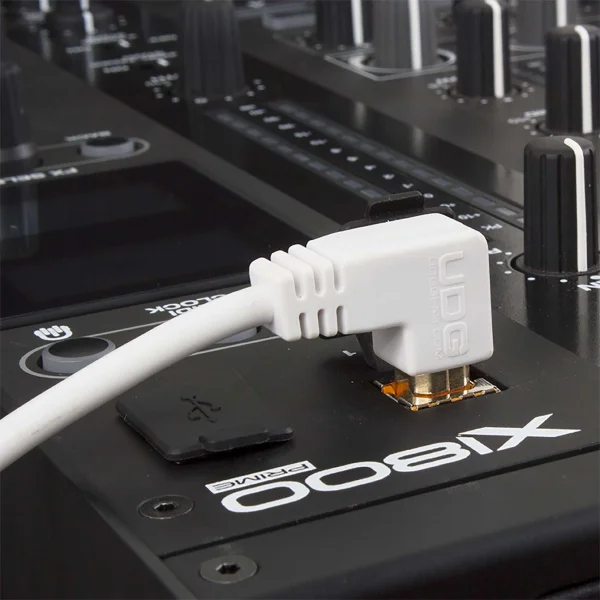 UDG Ultimate Audio Cable USB 2.0 A-B Angled – U95004WH (1m) – Image 4