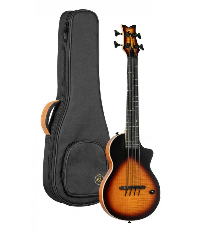 UKULELE BASSE ELECTRO ORTEGA, NEO, TOBACCO BURST – Image 4