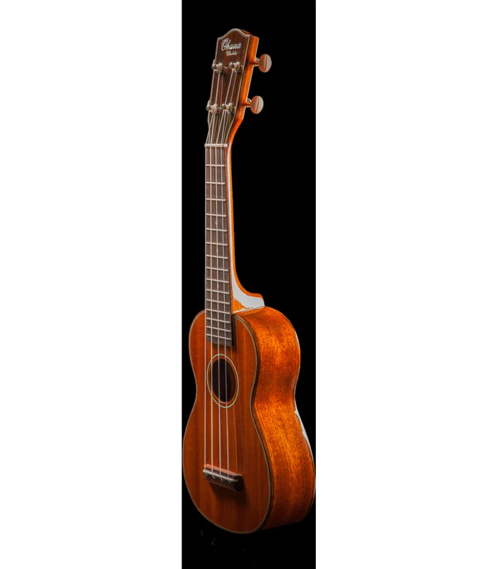 Ukulele Electro Ohana SK-35GSE Soprano, Solid Mahogany Top, Back & Sides