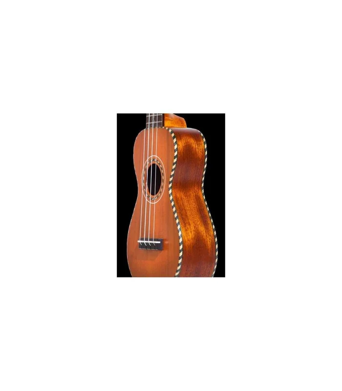 Ukulele Ohana SK-28 Soprano Solid Mahogany Top Back & Sides Vintage – Image 3