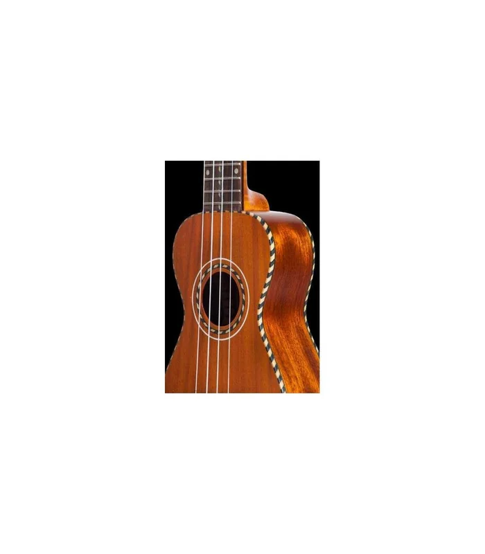 Ukulele Ohana SK-28 Soprano Solid Mahogany Top Back & Sides Vintage – Image 4