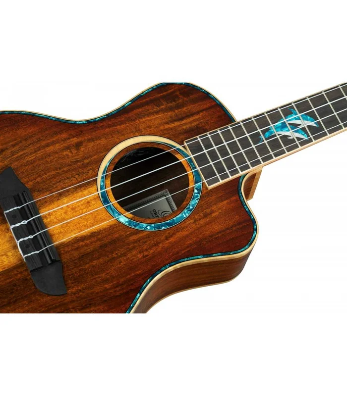 UKULELE TENOR ELECTRO ORTEGA, 30TH DOLPHIN, CW EQ – Image 4