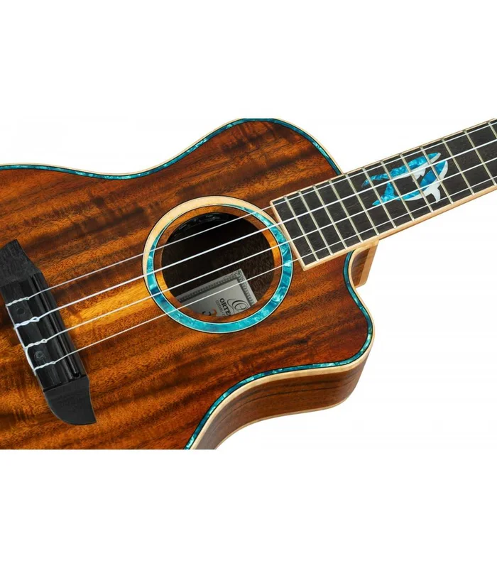 UKULELE TENOR ELECTRO ORTEGA, 30TH WHALE, CW EQ – Image 4