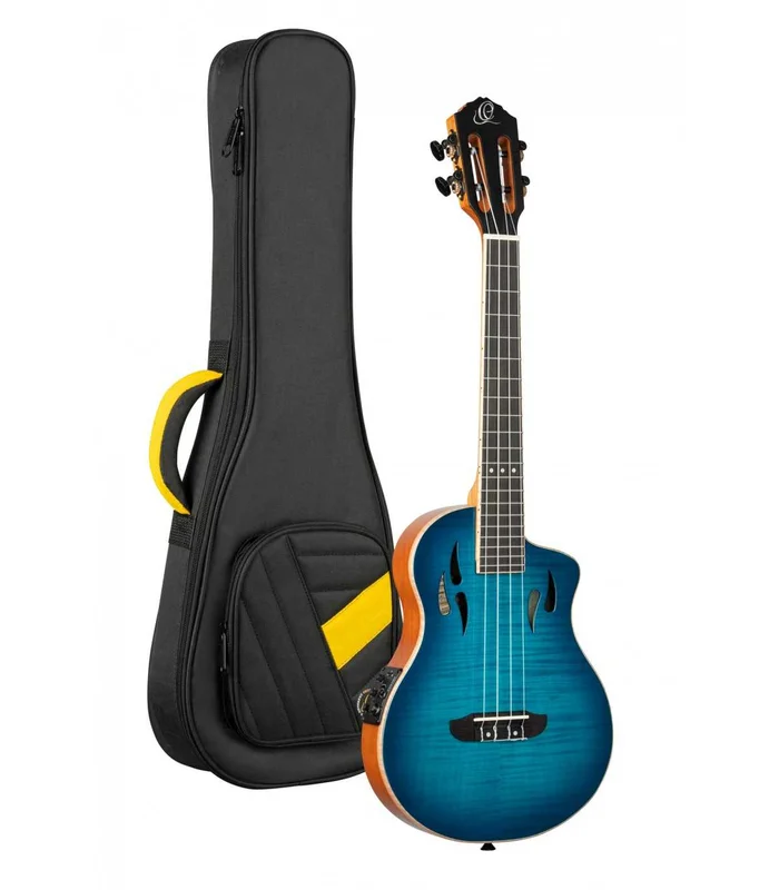 UKULELE TENOR ELECTRO ORTEGA, TOUPLAYER ERABLE FLAMME – Image 4