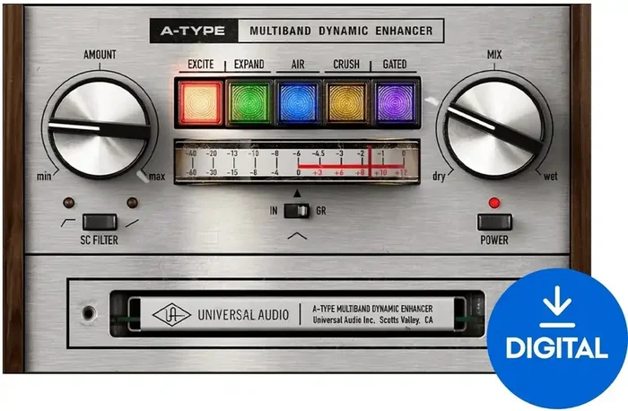 Universal Audio A-Type Multiband Dynamic Enhancer (Produit numérique)