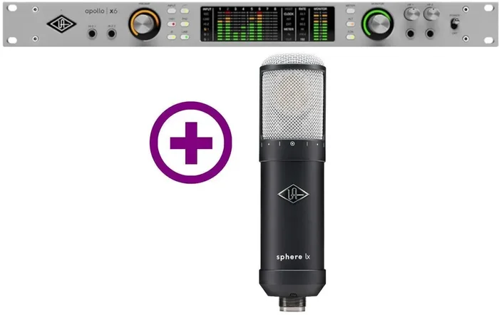 Universal Audio Apollo x6 Gen 2 Essentials + Sphere LX Interface audio Thunderbolt