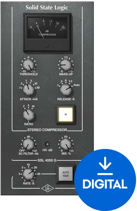Universal Audio SSL 4000 G Bus Compressor (Produit numérique)