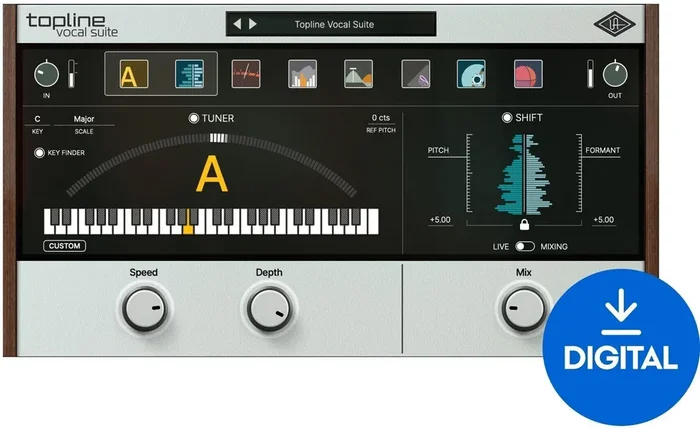 Universal Audio Topline Vocal Suite (Produit numérique)