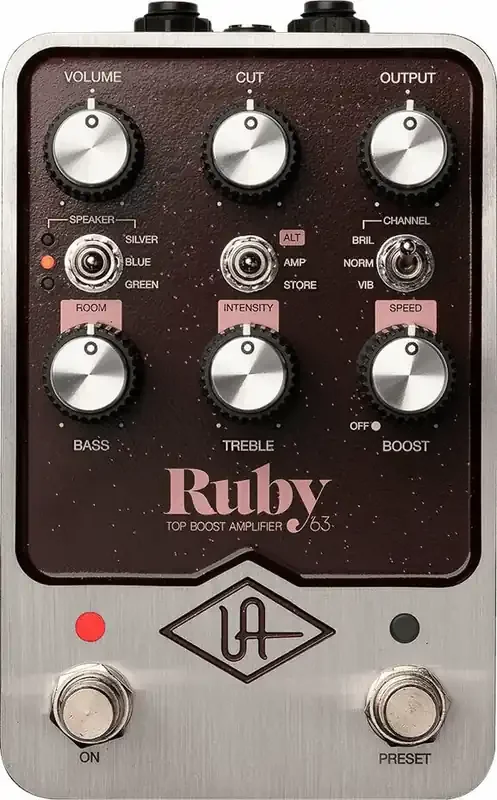 Universal Audio UAFX Ruby ‘63 Ampli guitare