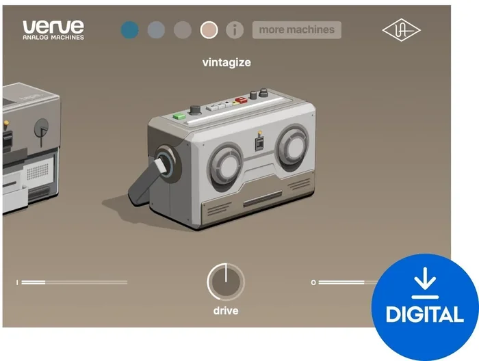 Universal Audio Verve Analog Machines Essentials (Produit numérique)
