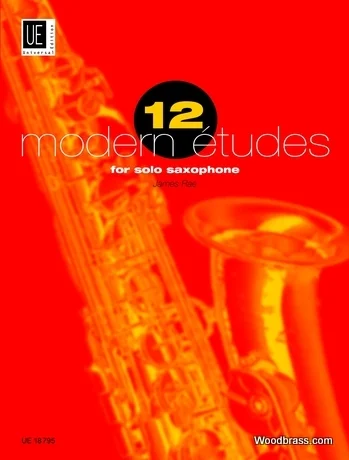 Universal Edition RAE J. – 12 MODERN ETUDES – SAXOPHONE