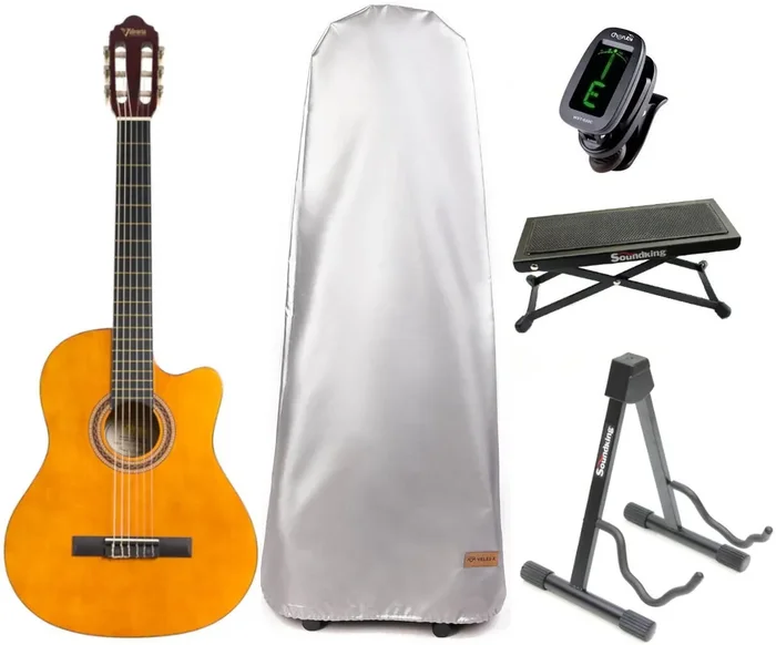 Valencia VC104C 4/4 Natural Guitare classique