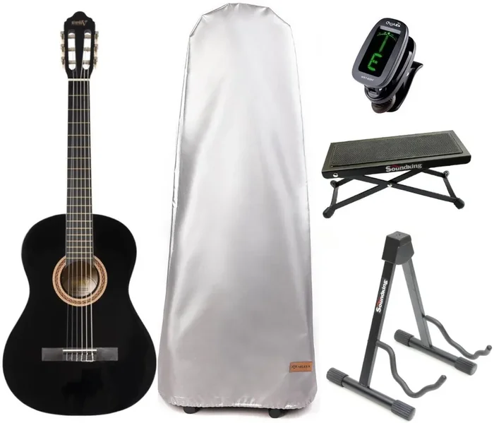 Valencia VC104L 4/4 Black Guitare classique