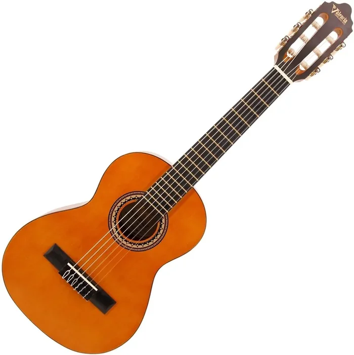 Valencia VC201 1/4 Vintage Natural Guitare classique taile 1/4 pour enfant