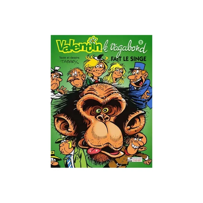 Valentin fait le singe
