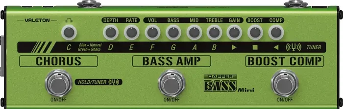 Valeton Dapper Bass Mini Multieffet basse