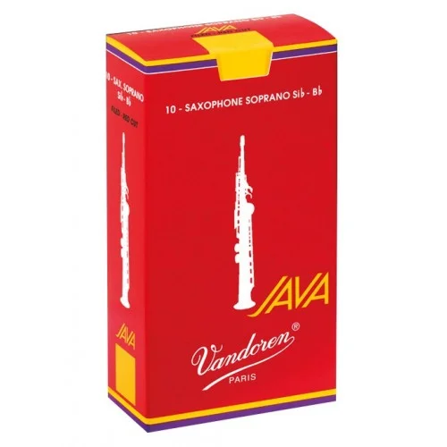 VANDOREN SR302R – 10 ANCHES SAXOPHONE SOPRANO JAVA RED 2