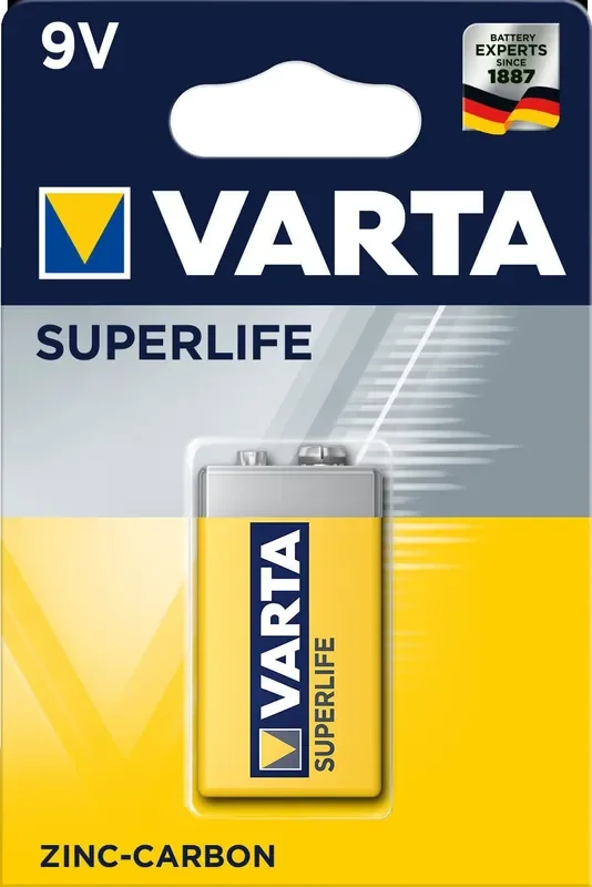 Varta 6F22 Superlife 9V Pile