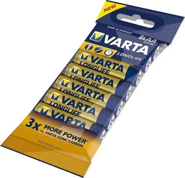 Varta LR06 Longlife 8 AA Pile