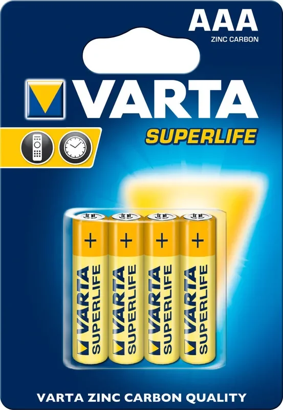 Varta R03 Superlife 4 AAA Pile
