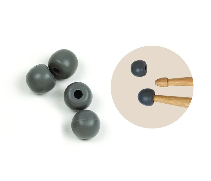 Vic Firth UPT – Embouts De Baguettes Sourdines Caoutchouc