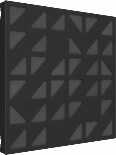 Vicoustic VicPattern Ultra Triangles Black Matte Diffuseur Acoustiques