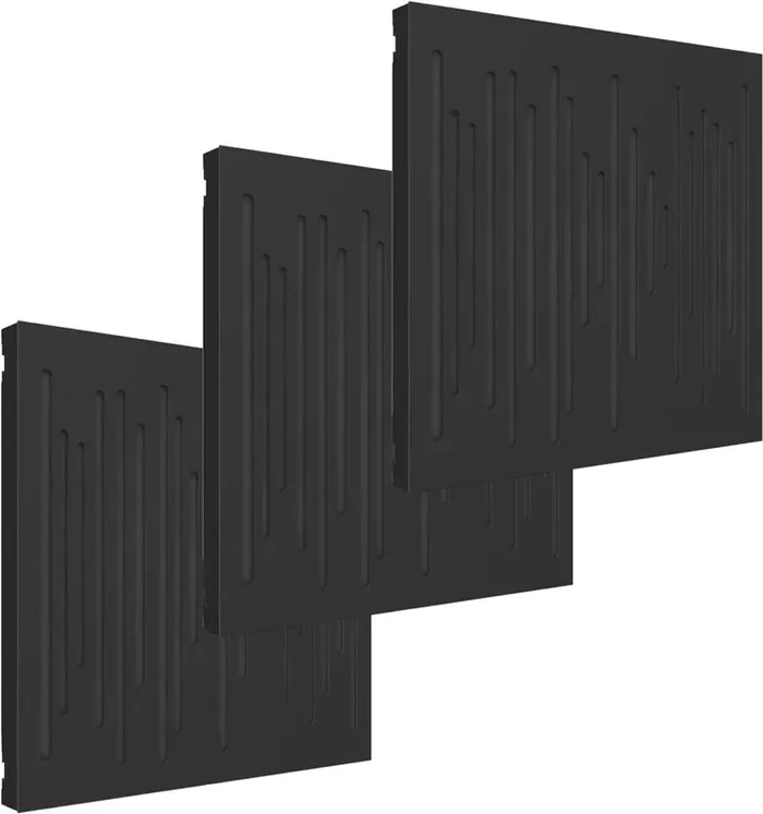 Vicoustic VicPattern Ultra Wavewood MKII Black Matte Diffuseur Acoustiques