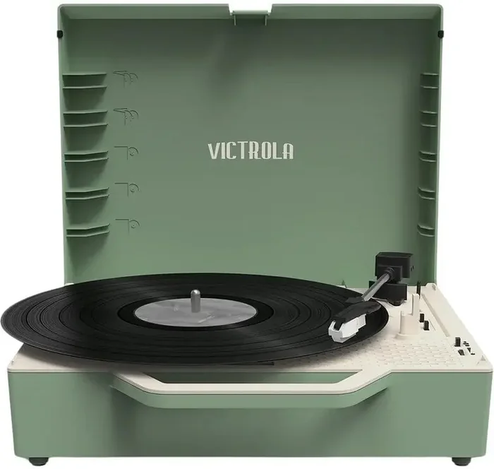 Victrola VSC-725SB Re-Spin Green Tourne-disque portable