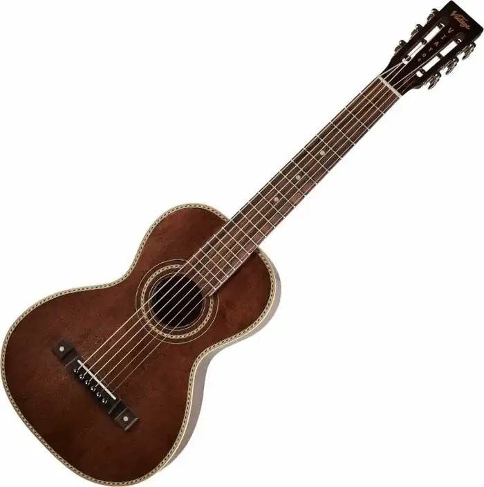 Vintage VTR800PB-USB Antiqued Guitare acoustique-électrique