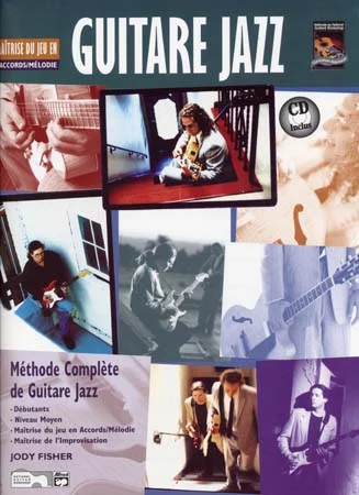Volonte&Co Fisher Jody – Guitare Jazz Maitrise De Jeu En Accords / Melodies + CD – Guitare