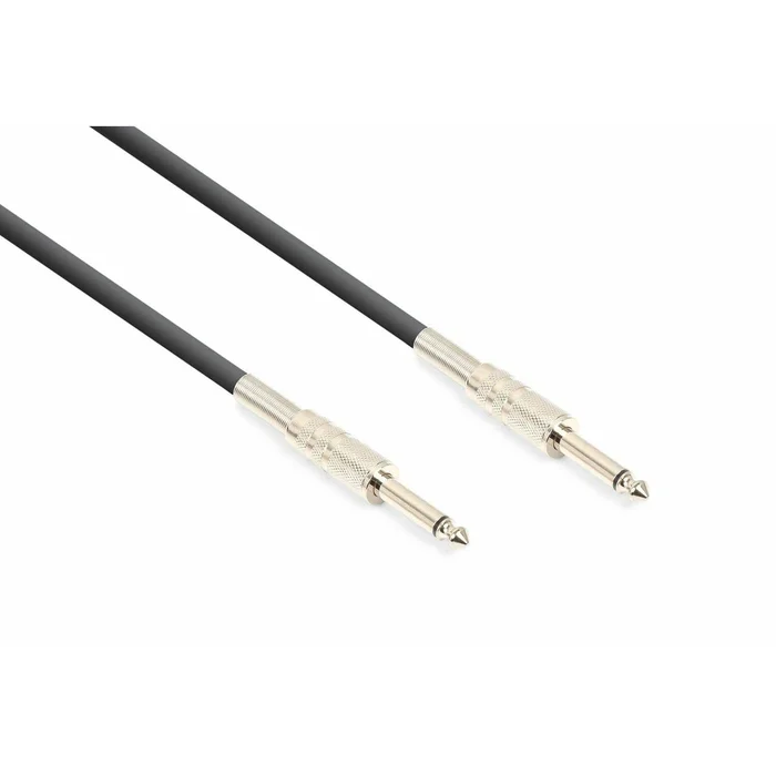 Vonyx Câble Audio Cordon Guitare Jack 6,35 Mono/Jack 6,35 Mono – 6m