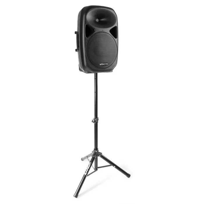 Vonyx SPS12A MP3 Kit 18”- Enceinte Sono Bluetooth avec Pied 600w Max