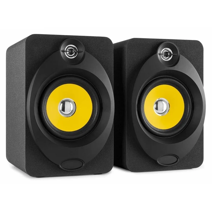 Vonyx XP50 – Paire d’Enceintes de Studio 5,25”, 100 Watts, Bluetooth, USB