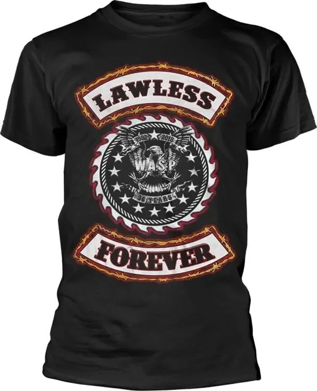 W.A.S.P. T-shirt Lawless Forever Unisex Black S