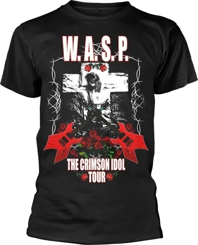 W.A.S.P. T-shirt The Crimson Idol Tour Unisex Black L