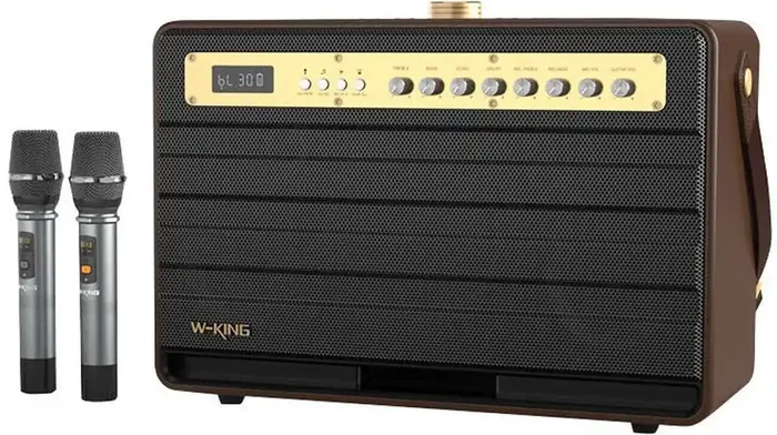 W-KING K6L Brown Enceintes portable