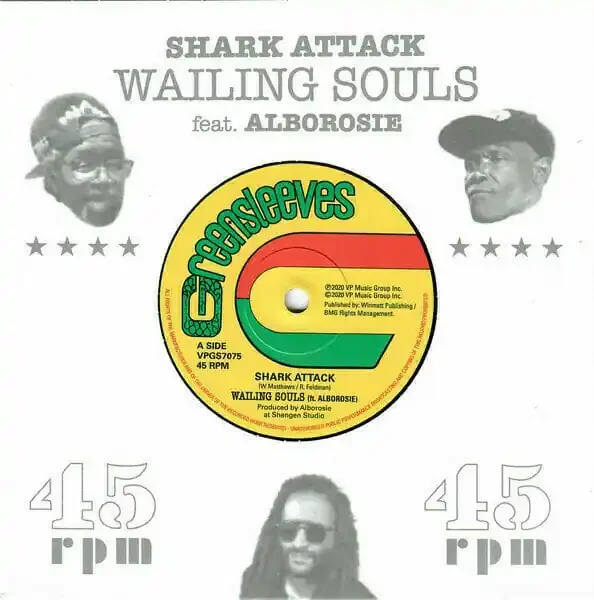 Wailing Souls/Alborosie – Shark Attack (7″ Vinyl)