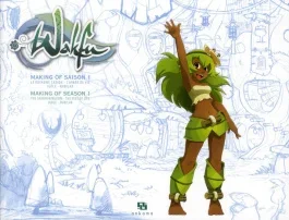 Wakfu, Making of saison 1 Tome 8 : Le royaume Sadida ; L&rsquo;arbre de vie ; Igôle ; Rubilax. Edition bil