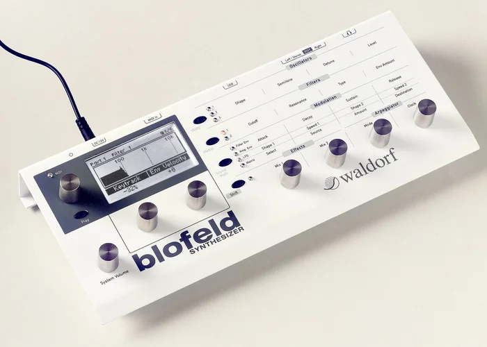 Waldorf Blofeld Desktop Blanc