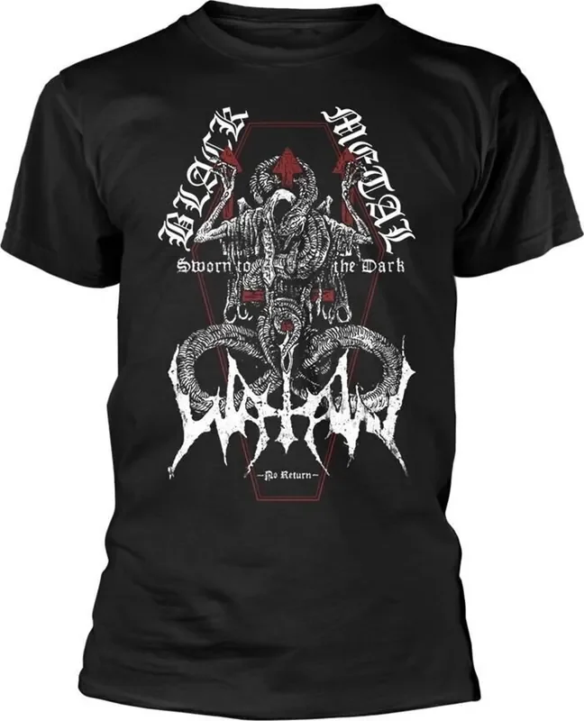 Watain T-shirt Sworn Coffin Unisex Black 2XL
