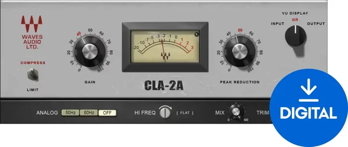 Waves CLA-2A Compressor / Limiter (Produit numérique)