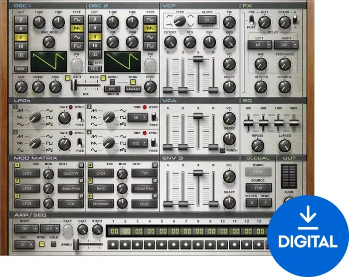 Waves Element 2.0 Virtual Analog Synth (Produit numérique)