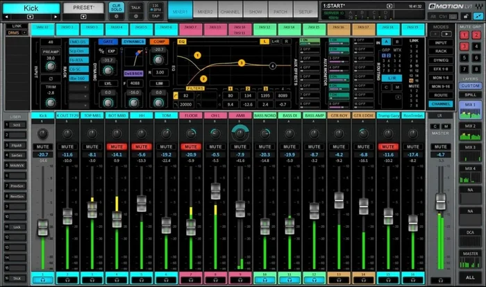 WAVES Emotion LV1 Live Mixer 32 ST CH
