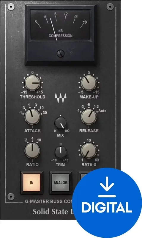 Waves SSL G-Master Buss Compressor (Produit numérique)