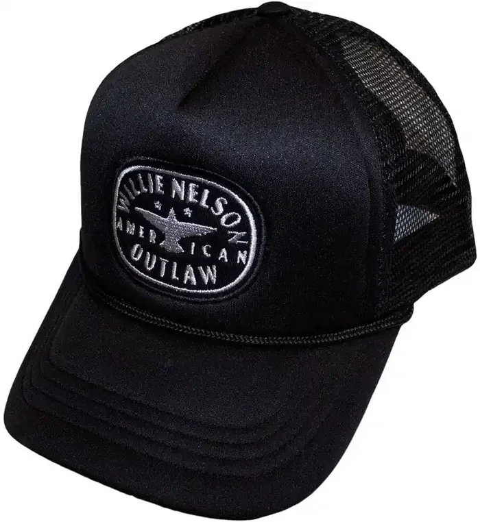 Willie Nelson Outlaw Casquette Black UNI