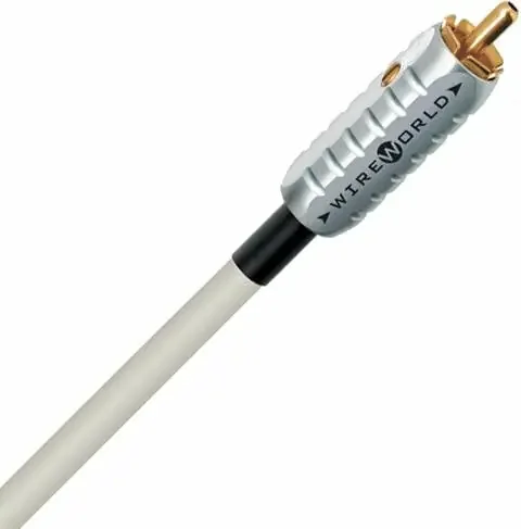 WireWorld Solstice 8 (SOI) 1 m Blanc Câble audio Hi-Fi