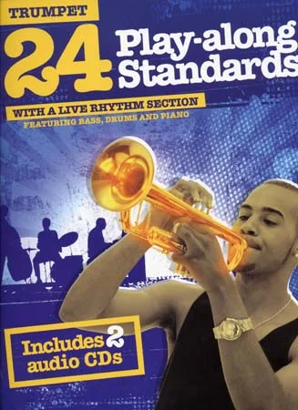 Wise Publications 24 Play Along Standards + Audio Online – Trompette