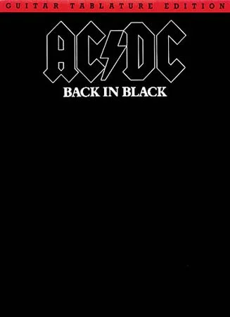Wise Publications Ac/dc – Back In Black – Guitar Tab